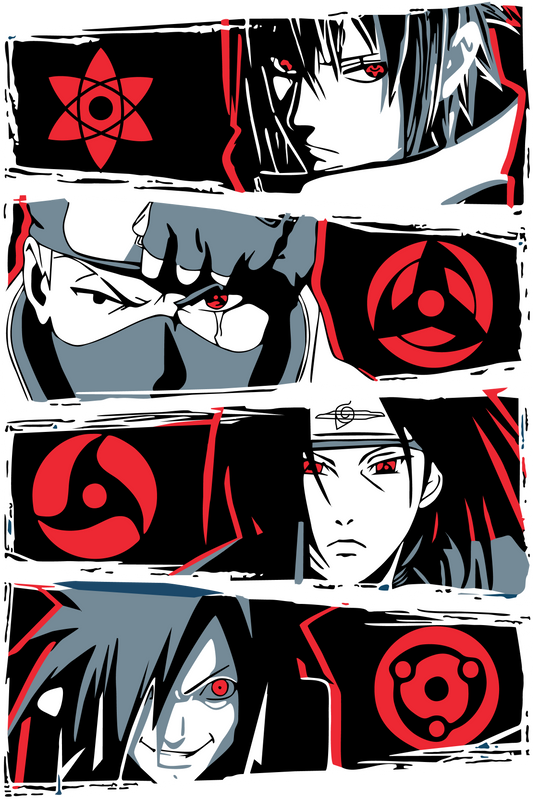 Naruto Sharingan Eyes T-Shirt