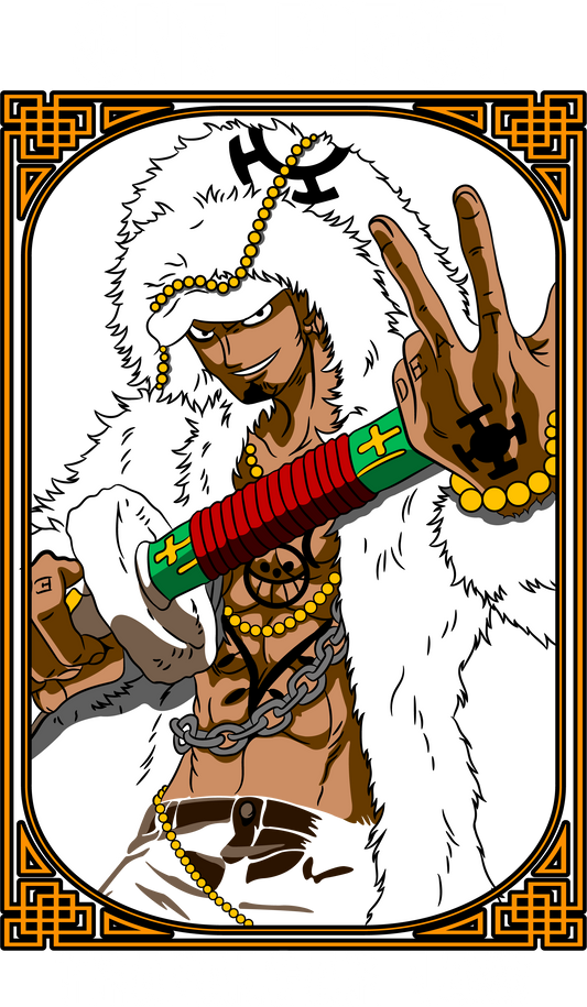 Trafalgar Law "Surgeon of Death" One Piece T-Shirt