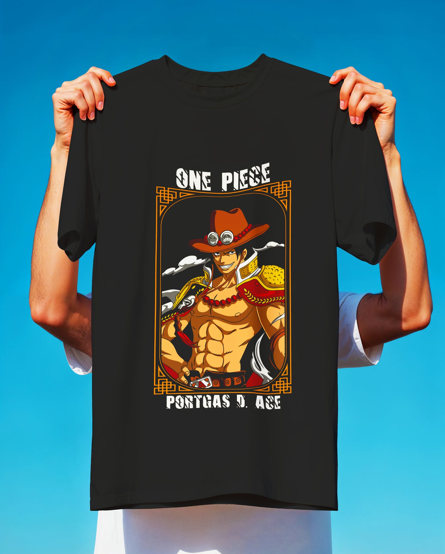 Portgas D. Ace "Fire Fist" Vintage Style T-Shirt