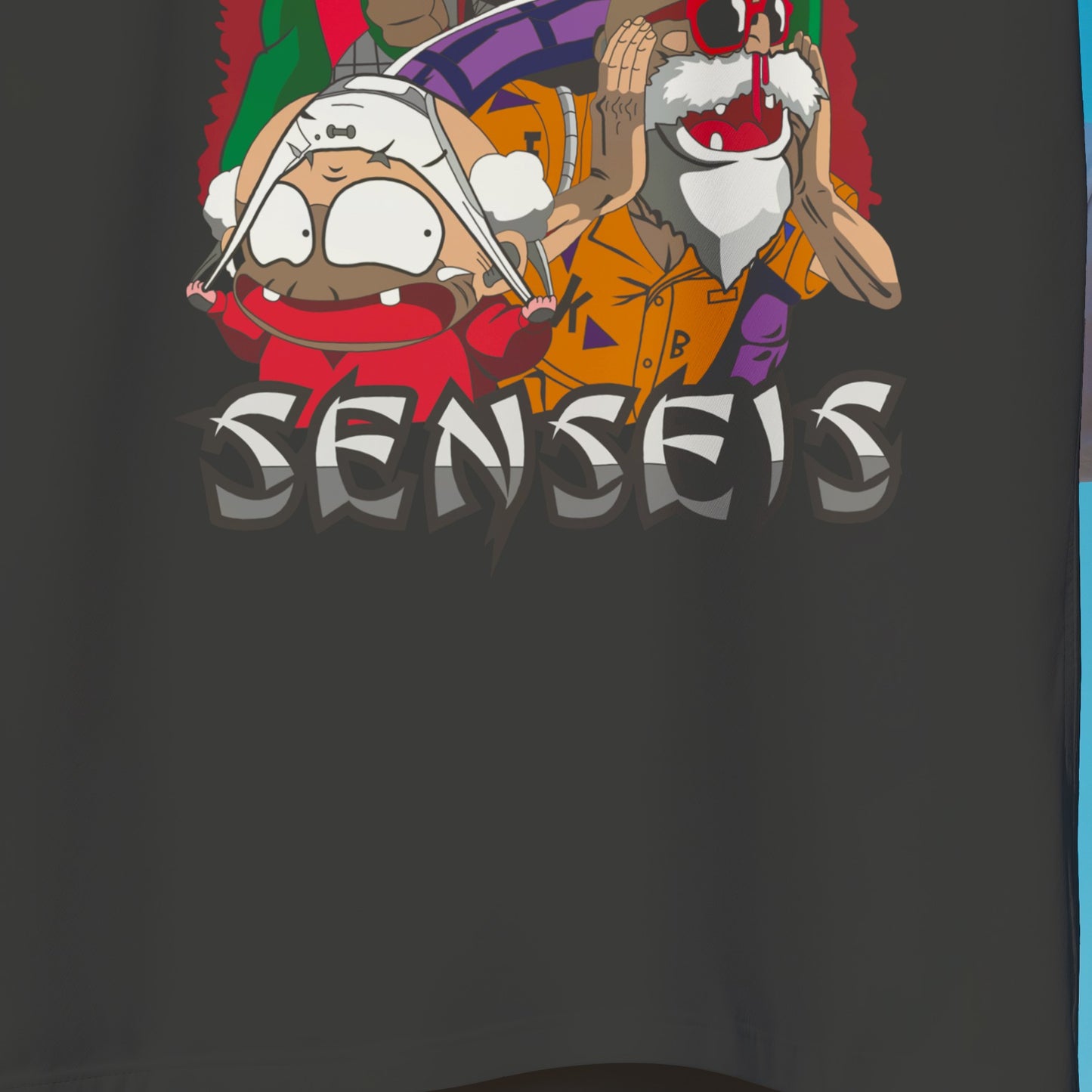 Anime Senseis T-Shirt - Jiraiya Master Roshi Hentai Teacher Graphic Tee