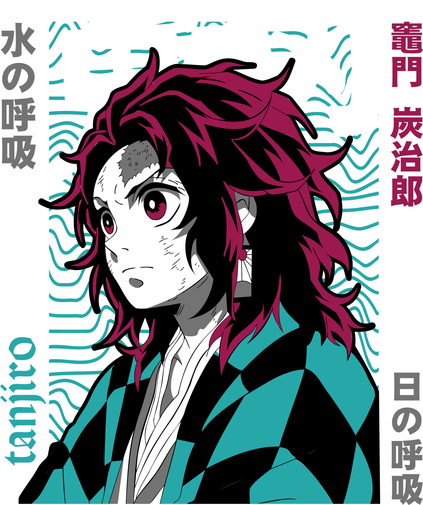 Demon Slayer Tanjiro Kamado T-Shirt