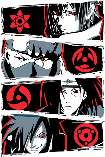 Naruto Sharingan Eyes T-Shirt