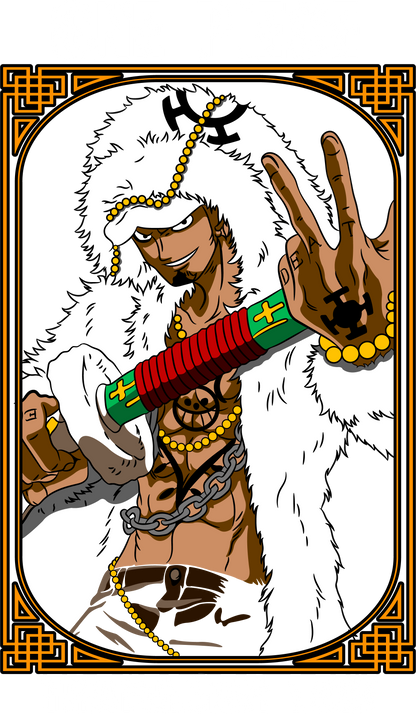 Trafalgar Law "Surgeon of Death" One Piece T-Shirt