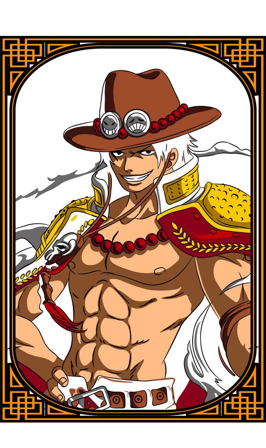 Portgas D. Ace "Fire Fist" Vintage Style T-Shirt